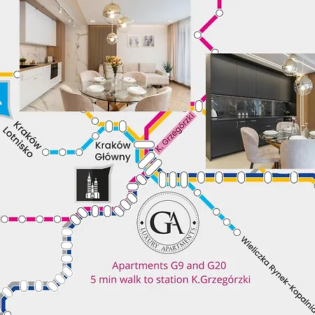 Glossy G9 아파트 크라쿠프